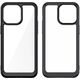 Hurtel Wzmocnione etui z elastyczną ramką do iPhone 15 Pro Outer Space - przezroczyste