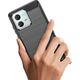 Hurtel Etui Carbon Case do Motorola Moto G84 - czarne
