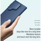 Nillkin Etui Nillkin CamShield Silky Prop Silicone Case Samsung Galaxy S24 Ultra czarne