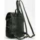 Guess, Helaina, Synthetic Leather, Textile Backpack, Black, Lined Compartment, For Women, 24 x 30 x 13 cm For Women