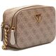 Guess, Dalma, Synthetic Leather, Camera Bag, Textile Crossbody Bag, Bronze, BW7425 VIN35, 20.32 x 7.62 x 13.97 cm, For Women For Women