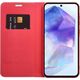 OEM Kabura LUNA Book Carbon do SAMSUNG A71 czerwony