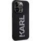 Karl Lagerfeld Karl Lagerfeld KLHCP15X3DMBKCK iPhone 15 Pro Max 6.7" czarny/black hardcase 3D Rubber Glitter Logo