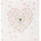 Goldbuch Svečių-užrašų knyga GOLDBUCH 48062 Golden Heart 23x25 176psl | balti lapai [V] 13463465 4009835480625
