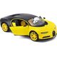 Maisto Model kompozytowy Bugatti Chiron żółto-czarny 1/24