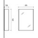 Riva CABINET WITH MIRROR SPS-50BT-PM CONCRETE