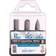Alpen Alpen HM Rotary Burrs Z6 S6 3 τεμ. 13671718 9002741011490