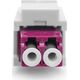 Digitus DIGITUS LWL Kupplung LC/LC Multimode-OM4 Dupl.Keystone-Modul 13337767 4016032489825