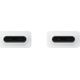 Kabel USB Samsung USB-C - USB-C 1.8 m Biały (EP-DX510JWEGEU)