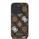 Original Case IPHONE 16 PRO Guess Hardcase IML Peony On 4G Background MagSafe (GUHMP16LP4PWPW) brown 3666339303075