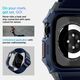 Case APPLE WATCH 10 (46MM) Spigen Lite Fit ”Pro” navy blue 8809971237550
