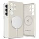 Case SAMSUNG GALAXY S25 ULTRA Tech-Protect Liquid Silicone MagSafe Cosmic Latte creamy 5906302322459