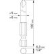 Yato Końcówki wkrętakowe Tri-Wing TW2x100mm TW4x100mm 1/4 2szt. (YT-0497)