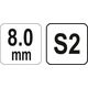 Yato Klucz imbusowy hex typ T 8mm (YT-05579)