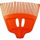 Ramp Grabie plastikowe do liści pomarańczowe nieoprawione XL RG4-P