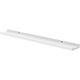 SHELF+ BORDER 800X90X30 MM WHITE