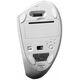 Mysz Perixx Mysz bezprzewodowa Perixx PERIMICE-813 W optyczna wertykalna pionowa prawa biała RF + BLUETOOTH
