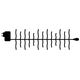 JetWorld Sirius Easy-Line Cluster 380 LED φωτάκια Χριστουγεννιάτικου δέντρου, 7,6 μ. 14408425 5707310464038