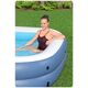 Basen dmuchany rodzinny z daszkiem 254 x 174 x 140 cm Bestway 54449
