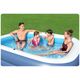 Basen dmuchany rodzinny z daszkiem 254 x 174 x 140 cm Bestway 54449