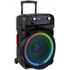 Kolumna Kruger&Matz Aktywna kolumna głośnikowa (z 2 mikrofonami bezprzewodowymi UHF, SD, Bluetooth, FM, USB, LED) 60 Watt