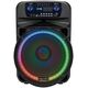 Kolumna Kruger&Matz Aktywna kolumna głośnikowa (z 2 mikrofonami bezprzewodowymi UHF, SD, Bluetooth, FM, USB, LED) 60 Watt
