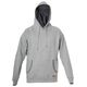 Lahti Pro Bluza z kapturem szara XL (L4010404)
