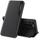 Θήκη Hurtel Eco Leather View για Samsung A05s με πτερύγιο - μαύρο 13251048 9145576284308