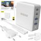 Ładowarka Dudao Szybka ładowarka sieciowa GaN 100W 2 x USB-C / 2 x USB Dudao A100EU - biała