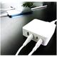 Ładowarka Dudao Szybka ładowarka sieciowa GaN 100W 2 x USB-C / 2 x USB Dudao A100EU - biała
