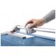 Dahle 550, 20 sheets, 36 cm, 2 mm, Automatic clamp, Steel, A4