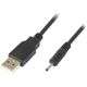 Kabel USB Blow USB-A - DC 0.7 x 2.5 mm 1.5 m Czarny (66-079)