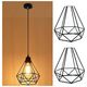 Lampa wisząca ECpower ZD74E LAMPA SUFITOWA ŻYRANDOL KLOSZ E27 uniwersalny