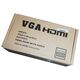 Adapter AV Apte HDMI - D-Sub (VGA) + Jack 3.5mm czarny (1267-uniw)