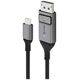 Kabel USB Alogic Alogic USB Kabel USB-C to DPort M/M 2m 4K 60Hz grau