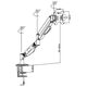 Blow Uchwyt biurkowy na monitor 13" - 27" (76-872#)