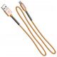 Kabel USB AMiO USB-A - Lightning 1 m Złoty (AMI-01432)