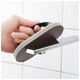 Aptel AG672F ZMYWAK GĄBKA Z UCHWYTEM DO CZYSZCZENIA 14x8 cm czarno szara