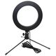 Lampa pierścieniowa Aptel  LED USB + Tripod barwa światła biała ZD67B