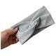 Aptel OPASKA DO WŁOSÓW Z KOKARDĄ rozm. uniwersalny szara 9x23cm BQ47D