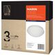 Lampa sufitowa Orno Plafoniera MARIN z czujnikiem mikrofalowym 60W E27 IP44 AD-PL-303WE27SMM