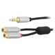 Kabel Blow Jack 3.5mm - RCA (Cinch) x2 Brak danych czarny (91-240#)