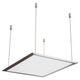 Lampa sufitowa Nvox Panel led sufitowy 120x30 48w lampa slim kaseton 6000k zimny