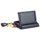 AMiO Zestaw czujników parkowania tft02 4,3" z kamerą hd-307-ir 4 sensory białe