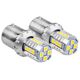AMiO Żarówki led canbus 3030 16smd 1156 ba15s p21w r10w r5w white 12v/24v