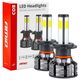 AMiO Żarówki samochodowe led cob 4side amio h7