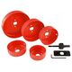 Einhell 49109178 ZESTAW OTWORNIC 8 SZT, 68-127 MM
