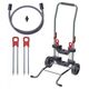 Einhell Einhell transport and hose trolley, for cordless hose reel GE-HR 18/30 (grey, tool-free insertion of the hose reel)