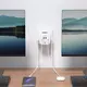 Tech-Protect PCL3X4 Power Socket 2xUSB-A, 2xUSB-C, 3xAC White