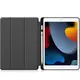 Bizon Case Tab Lizard Apple iPad 9/8/7 10.2 2021/2020/2019 dark green